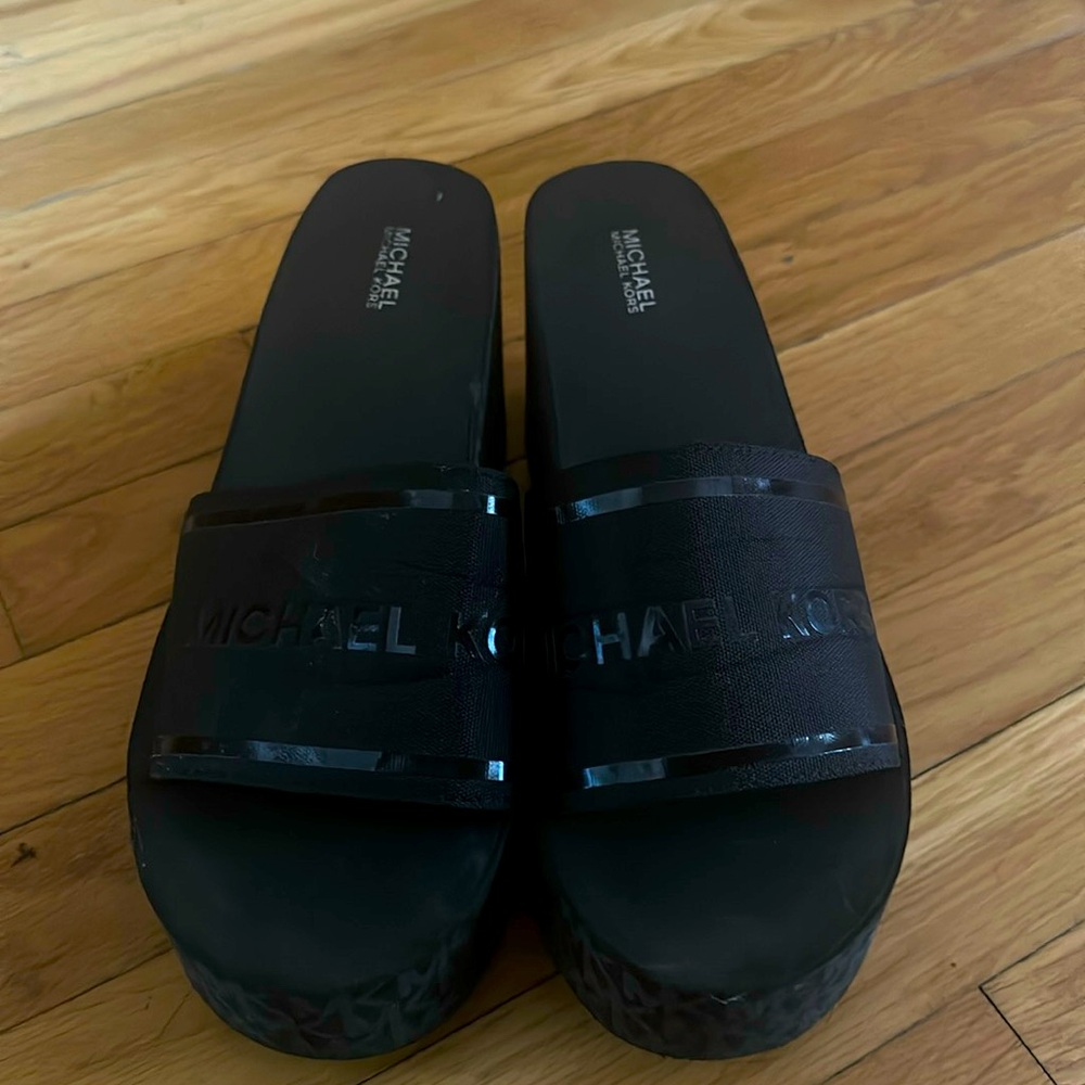 Michael Kors slide sandals
